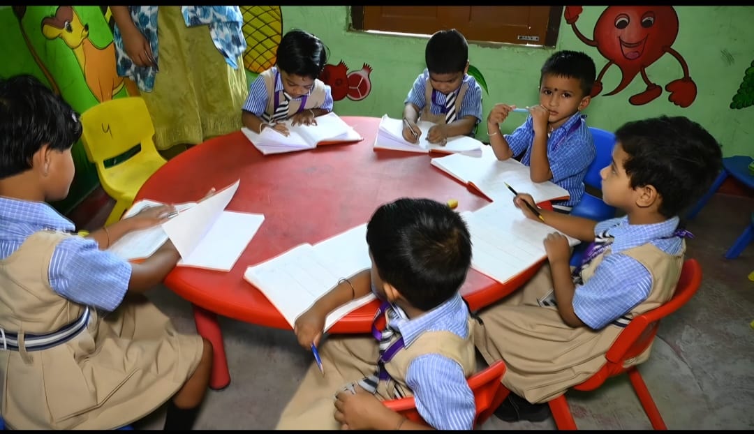 Students in classroom